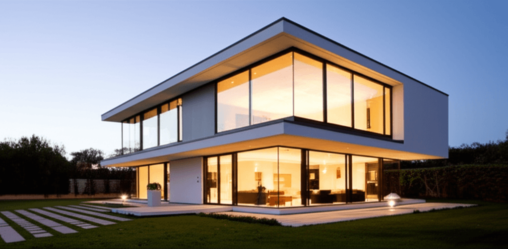 Tło hero – minimalist house